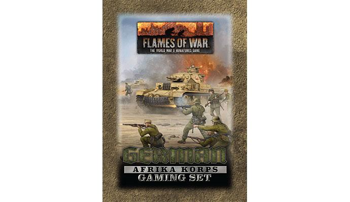 Flames of War: TD051 German Afrika Korps Gaming Set