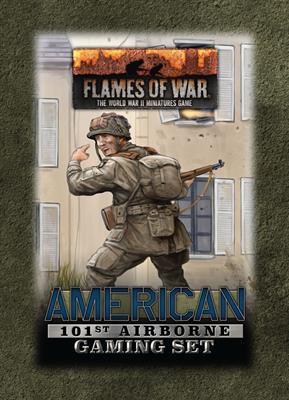 Flames of War: TD041 American 101st Airborne Gaming Set (x20 Tokens, x2 Objectives, x16 Dice)