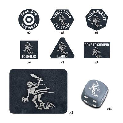 Flames of War: TD055 German Ghost Panzers Gaming Set