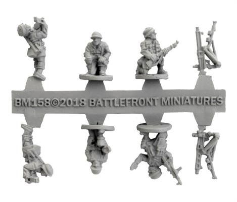 Flames of War: GE770 Fallschirmjager sMG42 Machine-gun Platoon (Plastic)