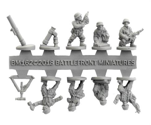 GE769 Fallschirmjager Mortar Platoons (Plastic)