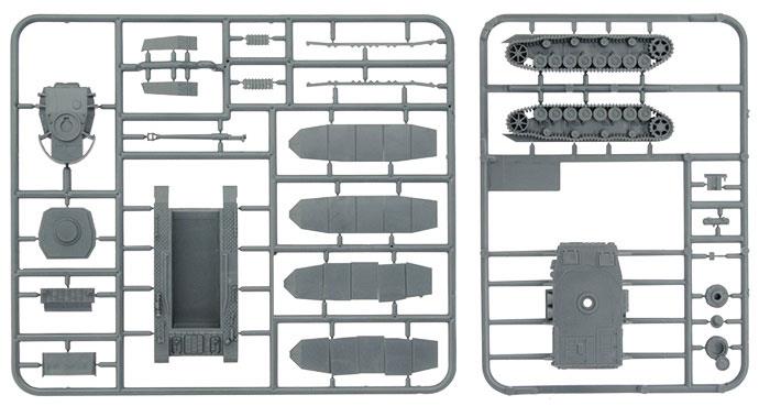 Flames of War: GBX142 Panzer IV Tank Platoon (Plastic)