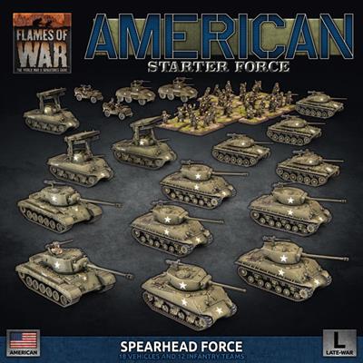 Flames of War: USAB11 Bulge: American Spearhead Company Starter Force