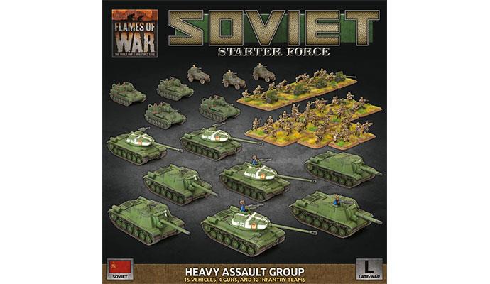 Flames of War: SUAB13 Soviet 'Heavy Assault Group' Army Deal