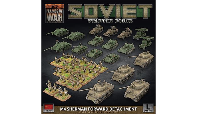 Flames of War: SUAB16 Soviet M4 Sherman Forward Detachment (Plastic)