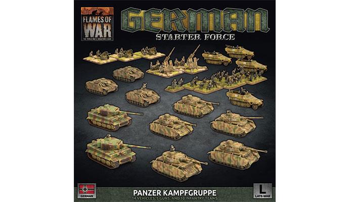 Flames of War: GEAB18 German LW "Panzer Kampgruppe" Army Deal