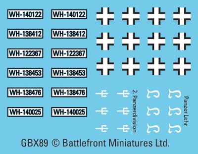 Flames of War: GBX172 Puma Scout Troop (Plastic)