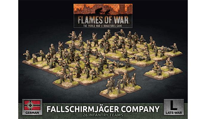 Flames of War: GBX136 Fallschirmjäger Company (Plastic)
