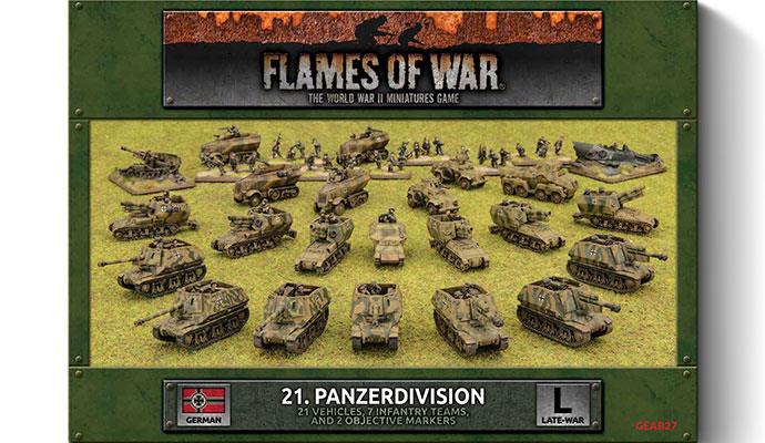 Flames of War: GEAB27 21st Panzerdivision Army Deal