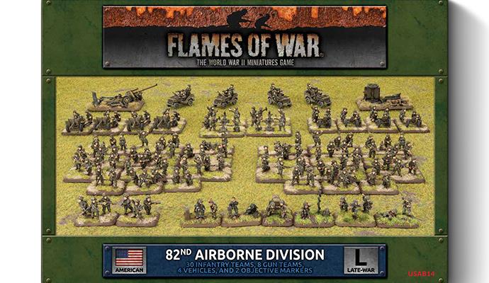 Flames of War: USAB14 82nd Airborne Division Army Deal