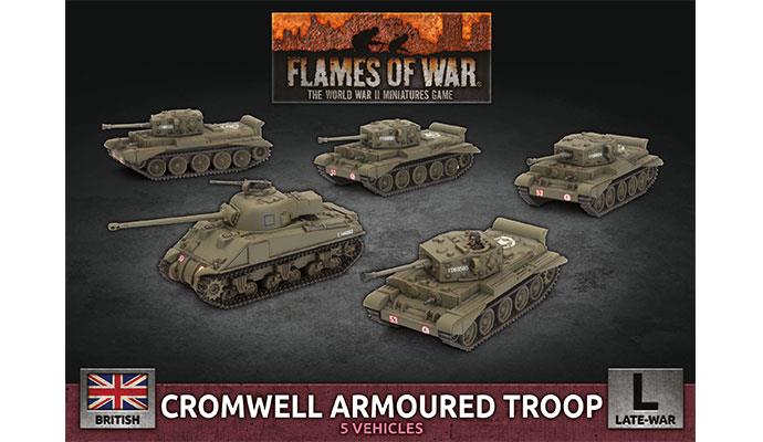Flames of War: BBX57 Cromwell Armoured Troop (Plastic)