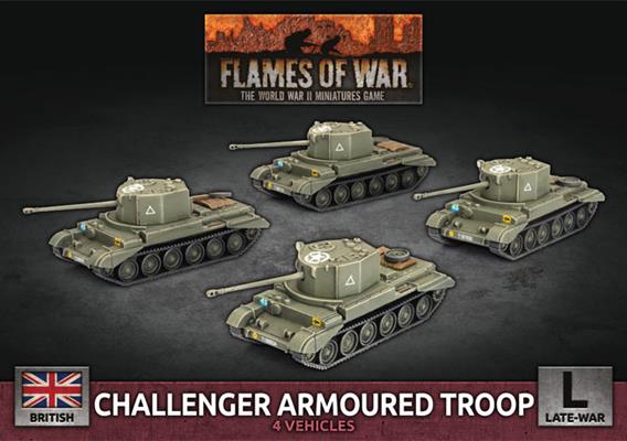 BBX72 Challenger Armoured Troop (Plastic)