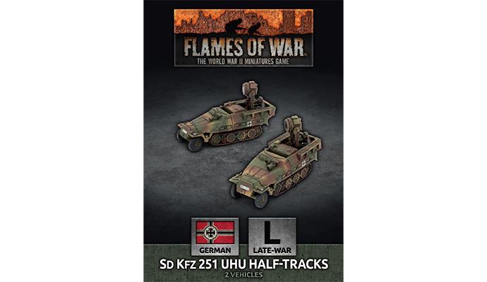 GBX194 Sd Kfz 251 Uhu Half-tracks (x2)