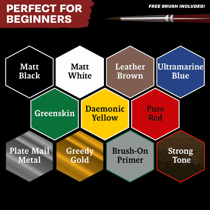 The Army Painter Warpaints Fanatic Starter Set