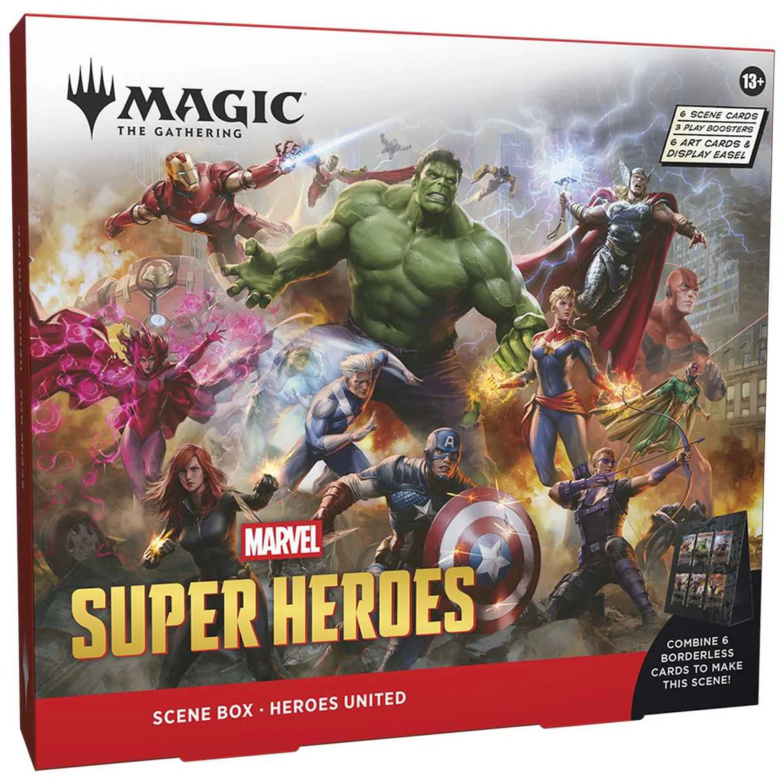 Magic: The Gathering Marvel Super Heroes Scene Box Heroes United