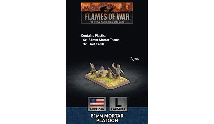 US804 81mm Mortar Platoon (Plastic)