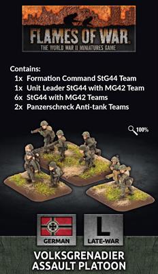 Flames of War: GE846 Volksgrenadier Assault Platoon