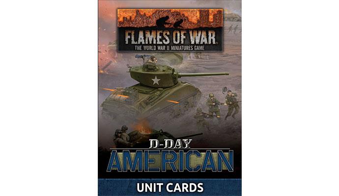 Flames of War: FW262U D-Day: American Unit Cards