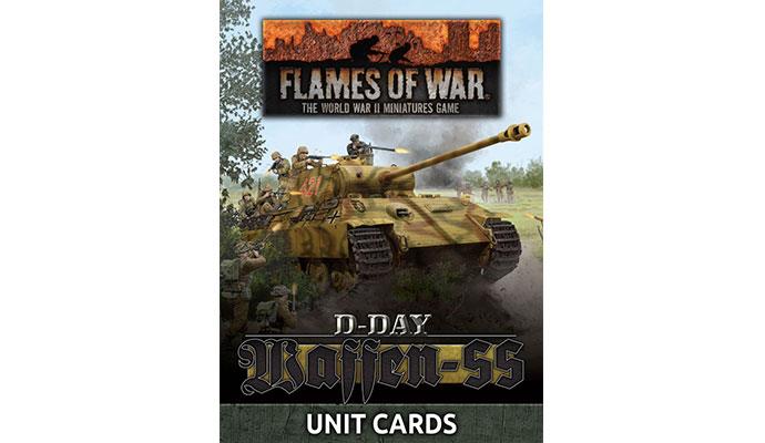 Flames of War: FW265U D-Day: Waffen-SS Unit Card Pack
