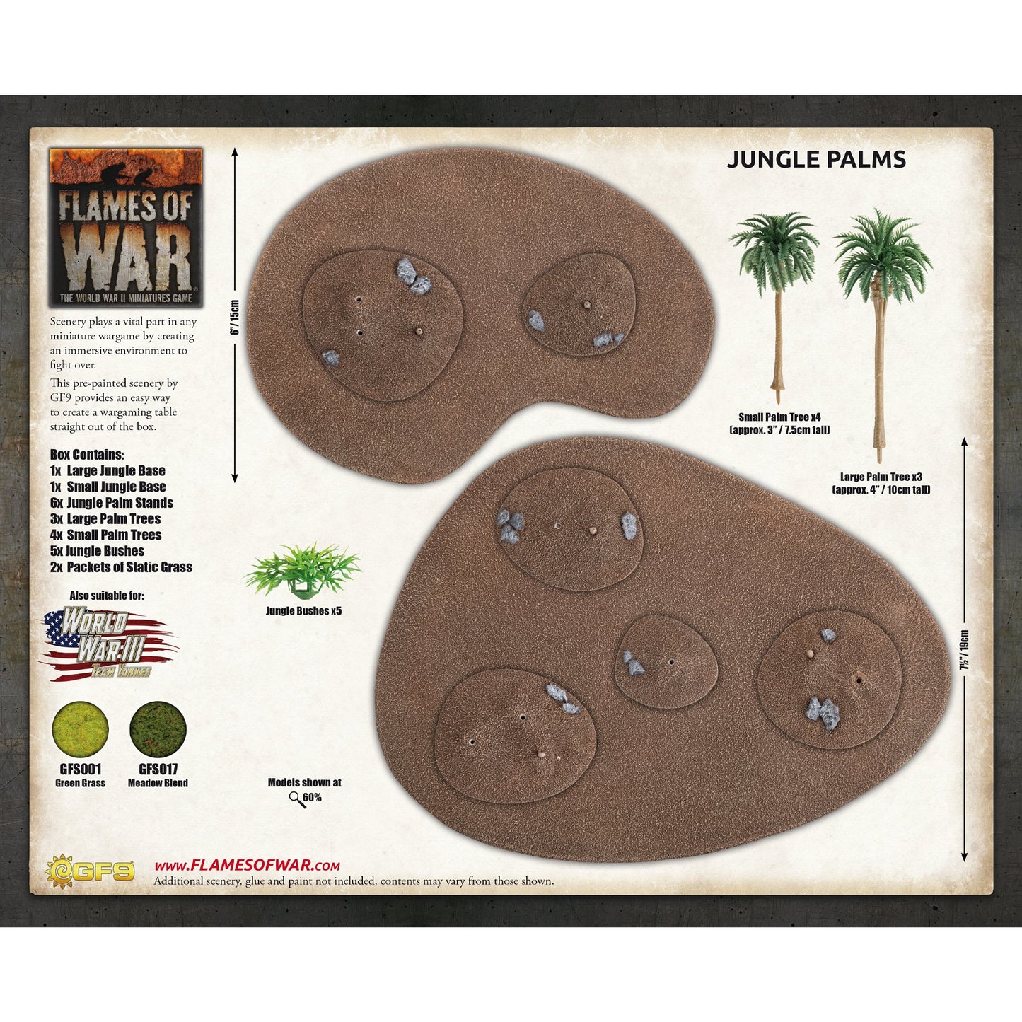 Battlefield in a Box: BB256 Jungle Palms