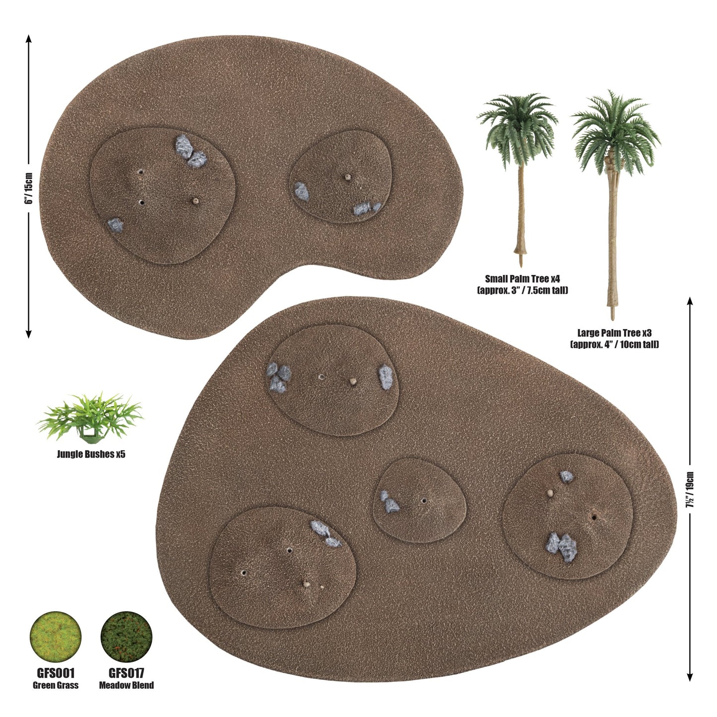 Battlefield in a Box: BB256 Jungle Palms