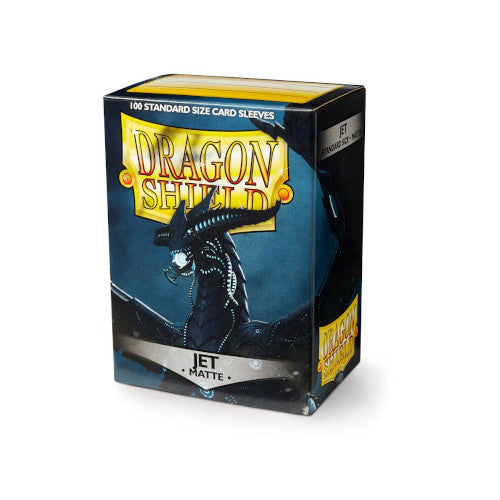 Dragon Shield: Sleeves Matte Jet (100) Overlord Games LTD Dragon Shield: Sleeves Matte Jet (100) Overlord Games LTD