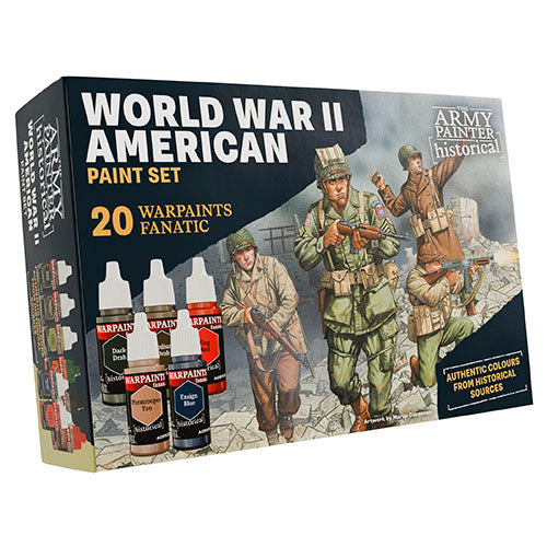 The Army Painter: Warpaints Fanatic Historical Set World War II American