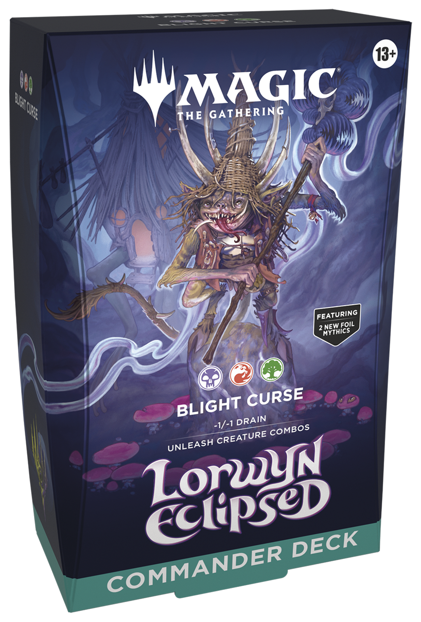 Magic: The Gathering: Lorwyn Eclipsed Commander Deck Blight Curse