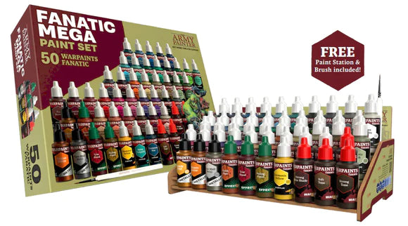 The Army Painter: Warpaints Fanatic Mega Paint Set