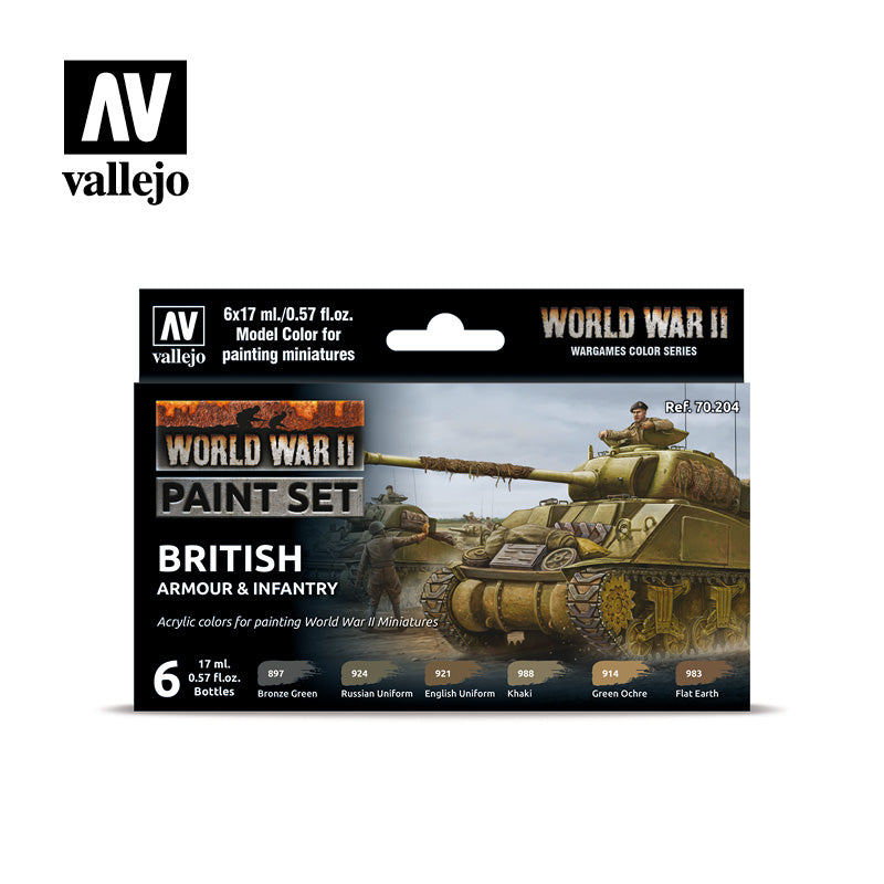 WWII British Armour & Infantry