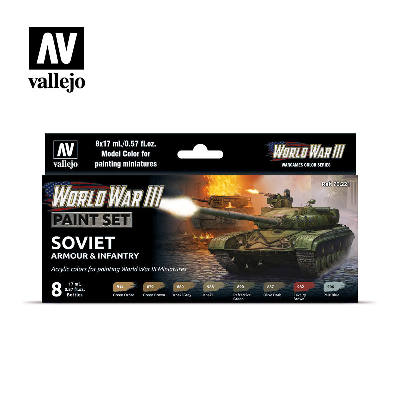 WWIII Soviet Armour & Infantry