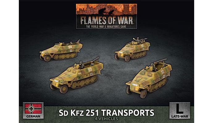 GBX152 Sd Kfz 251 Transports