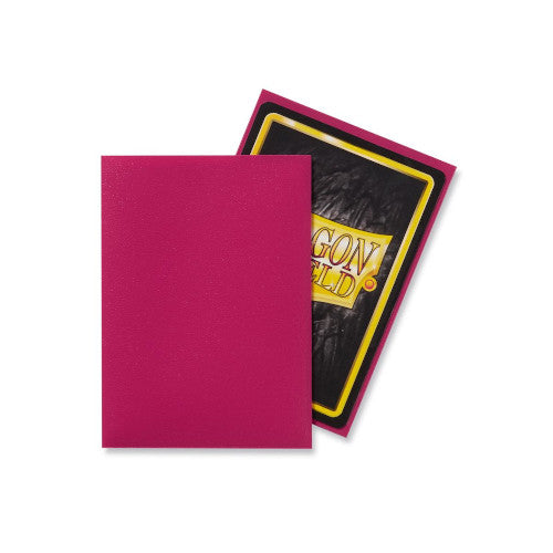 Dragon Shield - Matte Standard Size Sleeves 100pk - Magenta