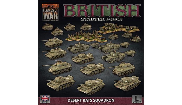 BRAB13 British Starter Force: Desert Rats Squadron