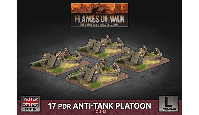 BBX52 17 pdr Anti-tank Platoon (Plastic)