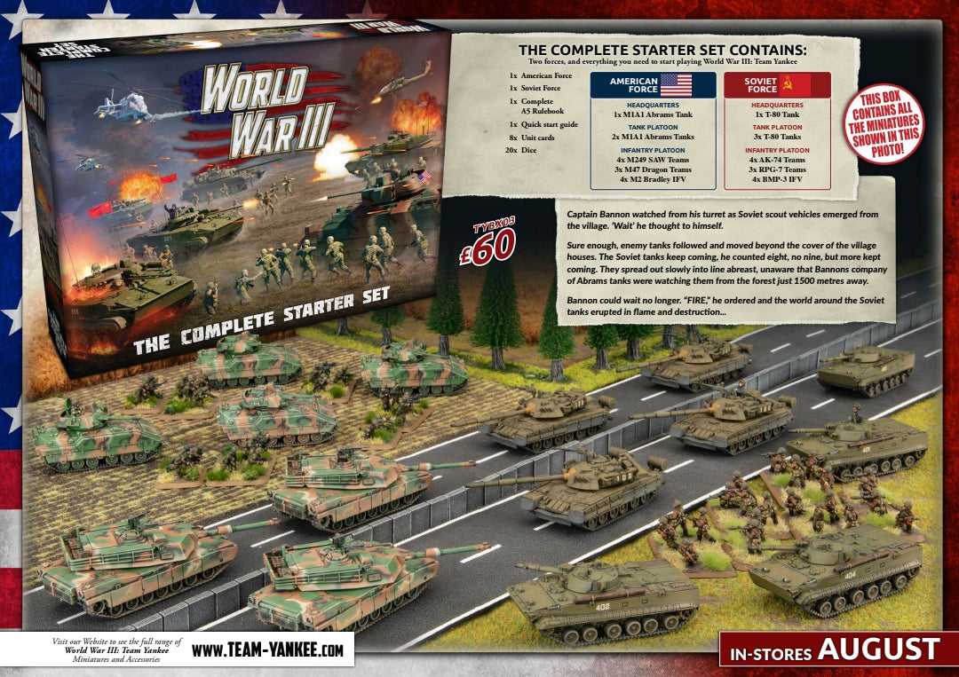Team Yankee: TYBX03 World War III The Complete Starter Set 2024