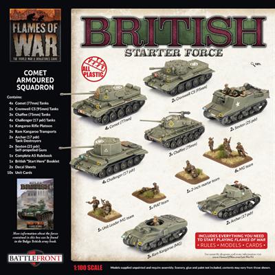 BRAB14 British Comet Armoured Squadron (Plastic)