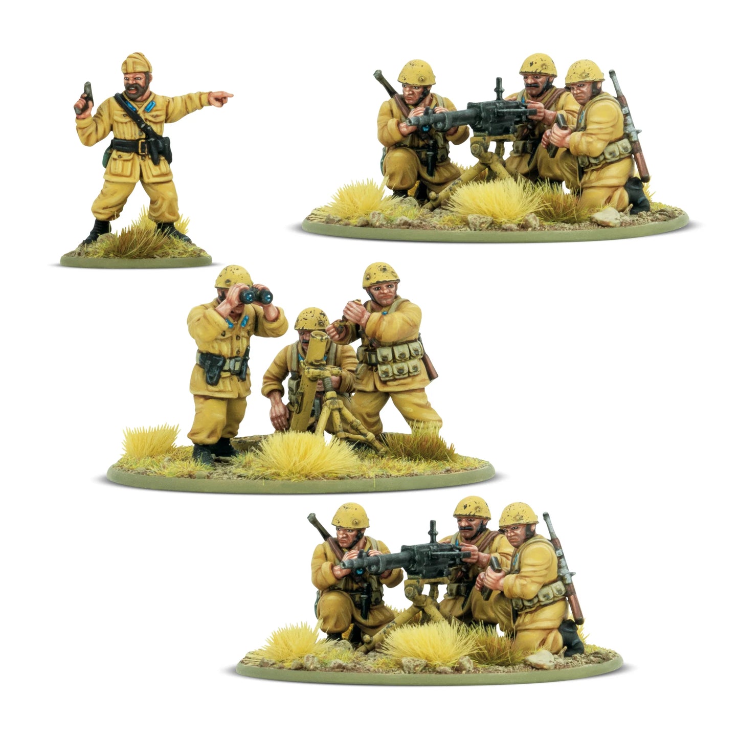 Bolt Action:  Italian Paracadutisti heavy weapons platoon