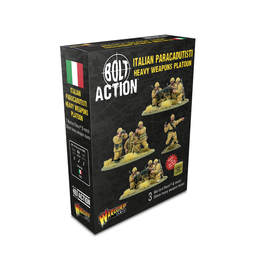 Bolt Action:  Italian Paracadutisti heavy weapons platoon