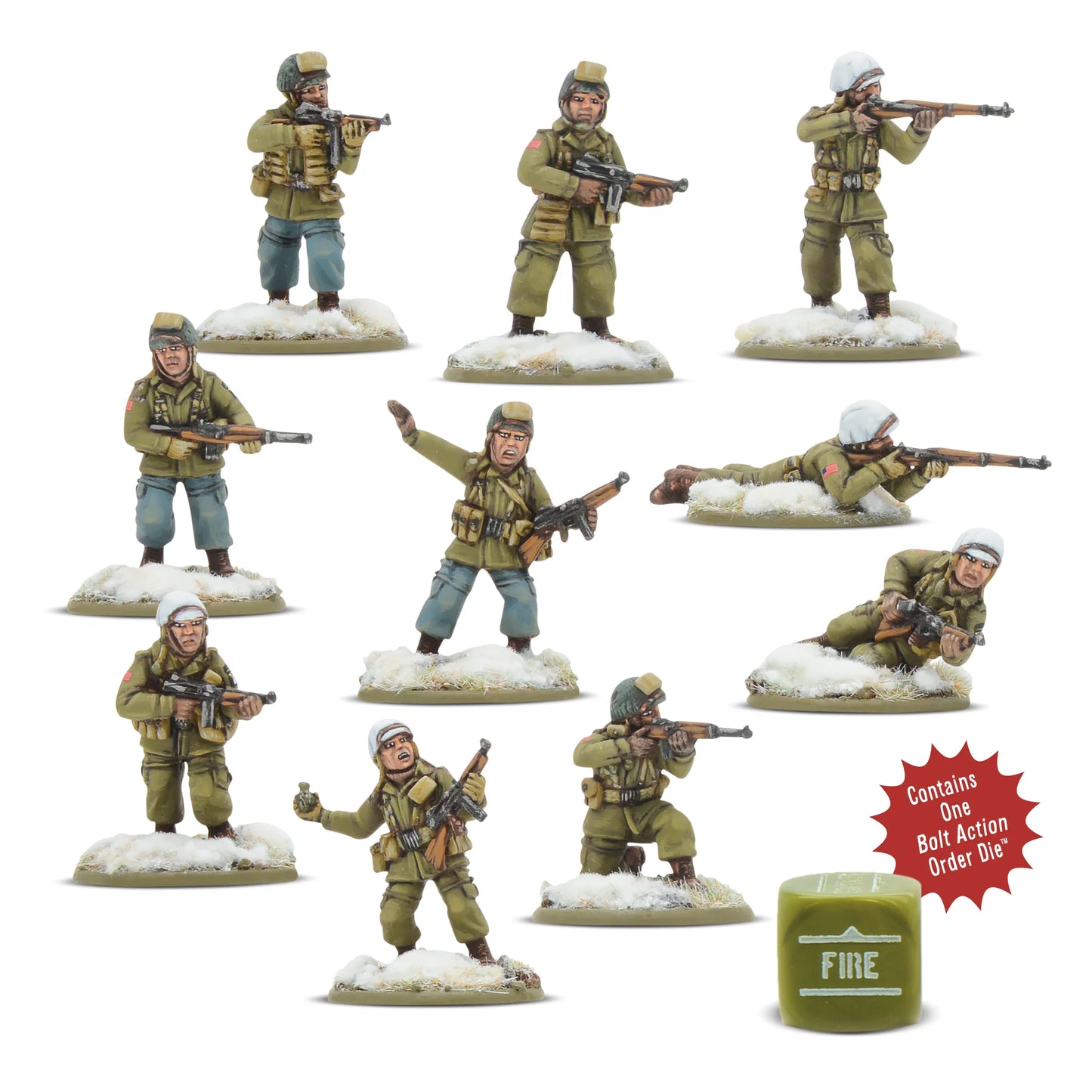 US Airborne (Winter) Pathfinder Squad