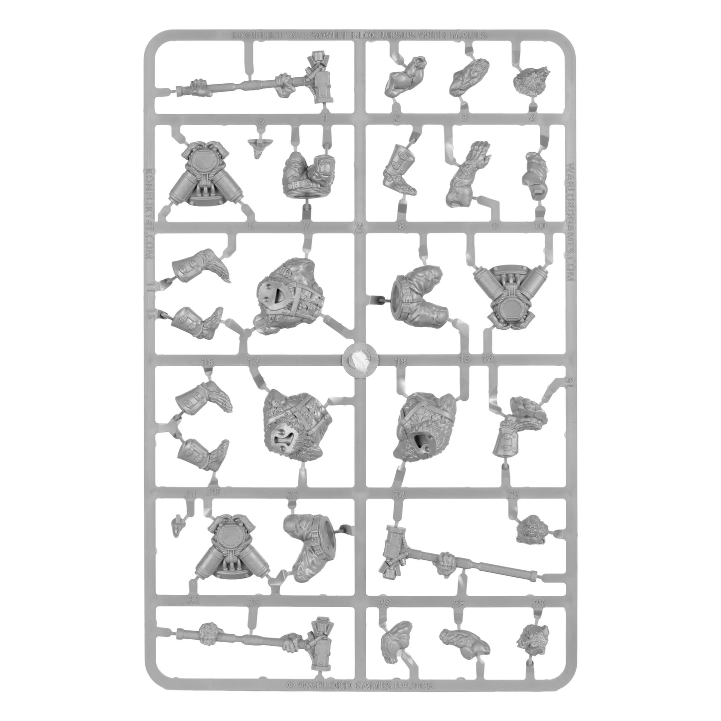 Konflikt' 47 Ursus Infantry Squad with Mauls