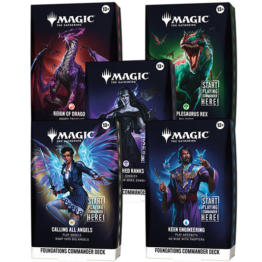 Magic: The Gathering - Reality Fracture Foundations Starter Commander Deck