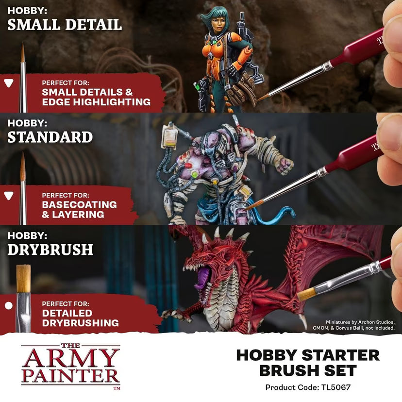 The Army Painter: Hobby Starter Brush Set