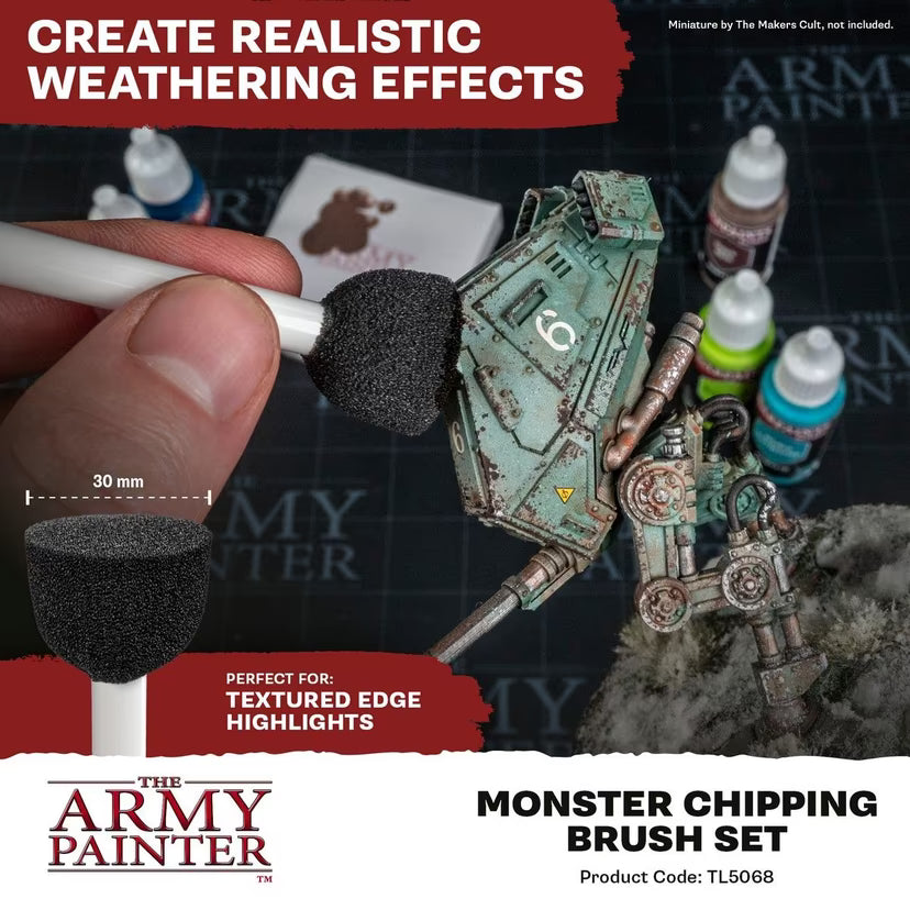 The Army Painter: Monster Chipping Brush Set