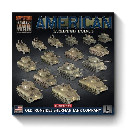 Flames of War: American Army Deal - Old Ironsides Sherman Tank Company