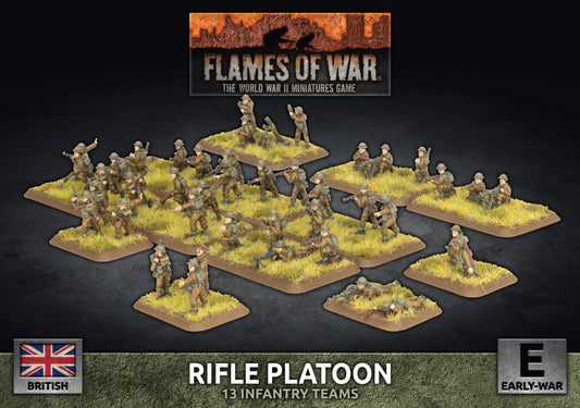 Flames of War: BBX85 BEF Rifle Platoon (Plastic)