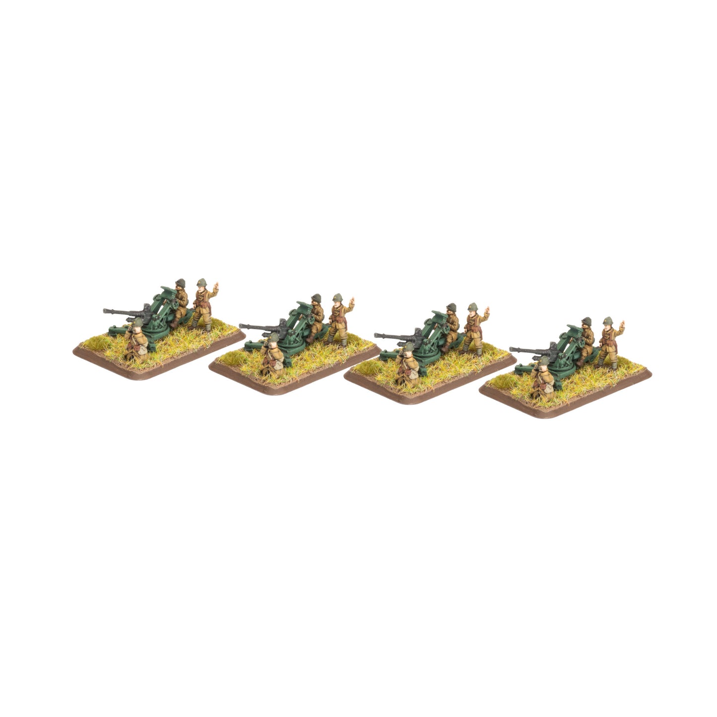 Flames of War: FR546 25mm AA Platoon (x4 guns)