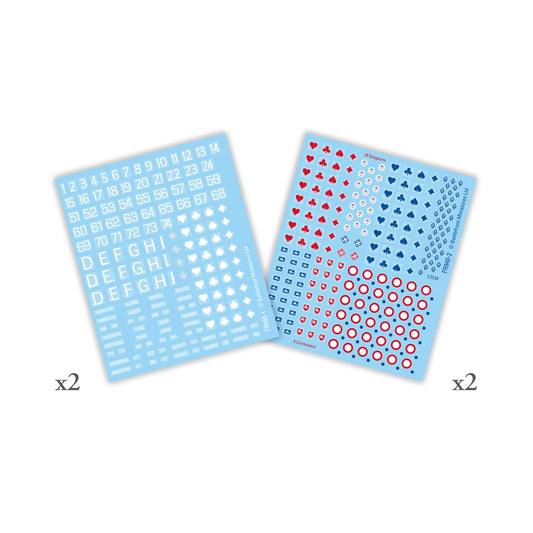 Flames of War: FR940 French Decals (x4)