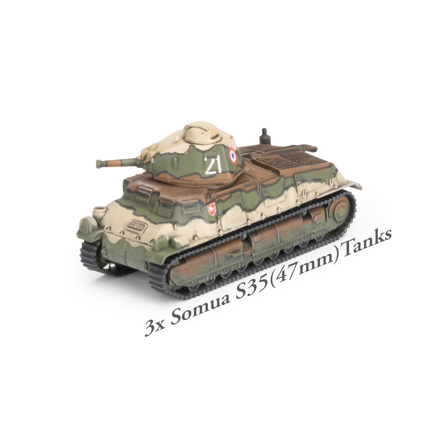 Flames of War: FRAB03 French Char B1 bis Combat Company (plastic)