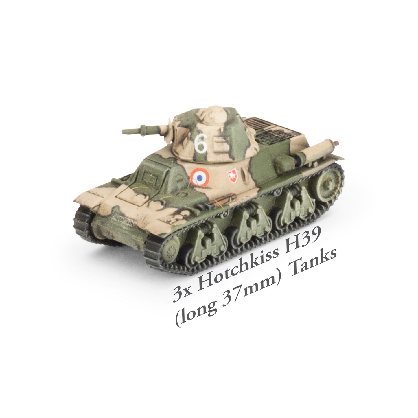 Flames of War: FRAB03 French Char B1 bis Combat Company (plastic)